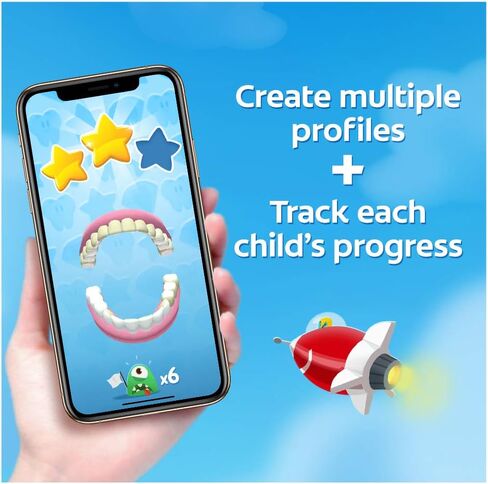 Colgate Magik Smart Toothbrush for Kids, Kids Toothbrush Timer with Fun Brushing Games Yellow 1 Count in Saudi Arabia