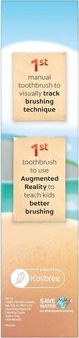 Colgate Magik Smart Toothbrush for Kids, Kids Toothbrush Timer with Fun Brushing Games Yellow 1 Count in Saudi Arabia