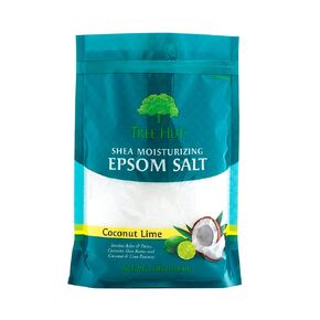 Tree Hut Shea Moisturizing Epsom Salt Tropical Mango, Ultra Hydrating Epsom for Nourishing Essential Body Care, 3 Pound (Pack of 1)