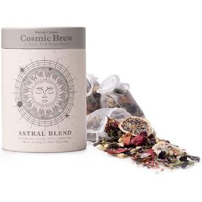 Lunar Blend Bath Tea by Purple Canyon | 3 Relaxing Bath Soaks with Lavender, Green Tea, Epsom Salt, and Essential Oils | Skin Care Gifts for Women