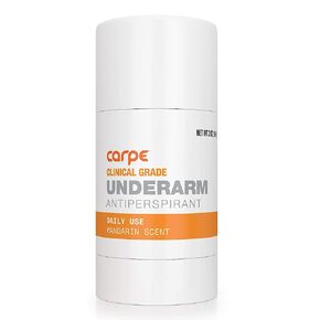 Carpe Clinical Strength Deodorant + Antiperspirant - Clinical Grade Solid Stick - Combat Excessive Underarm Sweating + Hyperhidrosis (Fresh Linen Scent)