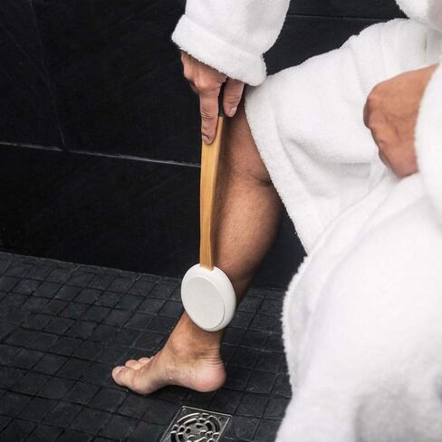 Toem Lotion Applicator for Back | Easy Reach | Self-Application of Cream Sunscreen Self Tanner | Includes 1 Applicator Handle, 4 Pads & 1 Hook (4 Pads) in Saudi Arabia