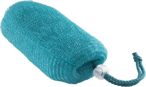 Freeman Net Soap Pouch, Exfoliating Mesh Body Scrubber, Bath & Shower Pouf Removes Dead Skin, Dirt, & Impurities, for Soap Bars, Mild Exfoliation, Self-Tan Prep, 4 Count in Saudi Arabia
