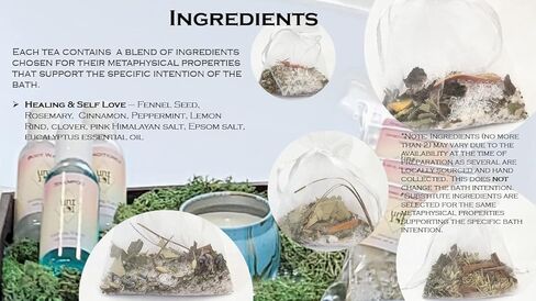 UNI101 Healing & Self-Love Spiritual Tea Bath in Kuwait