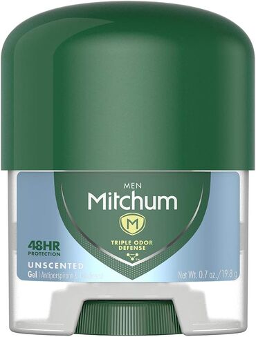 Mitchum Antiperspirant Deodorant Stick for Men, Triple Odor Defense Gel, 48 Hr Protection, Dermatologist Tested, Mountain Air, 2.25 oz (3202-00) in Kuwait