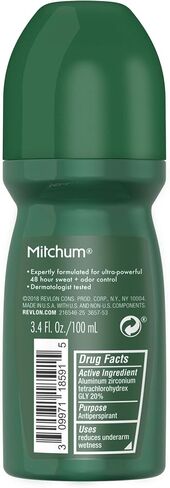Mitchum Antiperspirant Deodorant Stick for Men, Triple Odor Defense Gel, 48 Hr Protection, Dermatologist Tested, Mountain Air, 2.25 oz (3202-00) in Kuwait