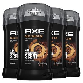AXE Apollo Deodorant Stick For Long Lasting Odor Protection, Sage And Cedarwood Men's Deo, Aluminum Free 3oz 4 Count in Kuwait