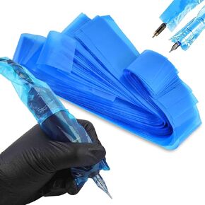 Narkysus 200pcs قلم الوشم يغطي خرطوشة المتاح قلم الوشم نوع آلة يغطي أكياس قلم الوشم الأبيض آلة قلم الوشم يغطي الأكمام الوشم عدة لوازم الوشم in Saudi Arabia