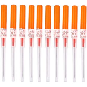 SUMPIGGER قسطرة ثقب الإبر 10 قطع 24 قياس الأذن الأنف ثقب الإبر IV إبر القسطرة لثقب الجسم تنظيف أدوات الوشم ثقب عدة لوازم ثقب in Kuwait