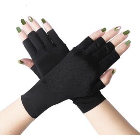 Jawpaw Uv Gloves for Nails, Uv Gloves for Gel Nail Lamp UPF50+ UV Protection Gloves for Manicures Fingerless Gloves for Protecting Hands from Nails UV Light in Kuwait