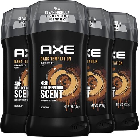 AXE Apollo Deodorant Stick For Long Lasting Odor Protection, Sage And Cedarwood Men's Deo, Aluminum Free 3oz 4 Count in Kuwait
