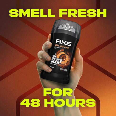 AXE Apollo Deodorant Stick For Long Lasting Odor Protection, Sage And Cedarwood Men's Deo, Aluminum Free 3oz 4 Count in Kuwait
