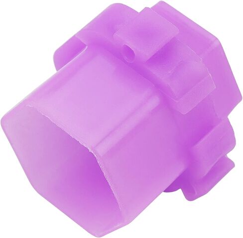 JOIKIT 400 PCS Tattoo Ink Cups, Purple Honeycomb Shape Pigment Holder Cups with Base Design for Holding Pigment Ink in Saudi Arabia