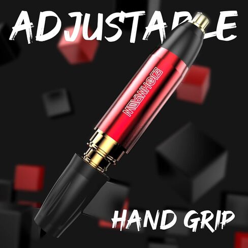 Wormhole Tattoo Pen Kit - Rotary Tattoo Kit for Beginners 20pcs Tattoo Cartridges Needles 10 Tattoo Ink Professional Complete Tattoo Pen KitTK001 in Kuwait