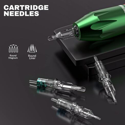 Wormhole Tattoo Kit, Tattoo Machine Kit for Beginner,Tattoo Machine Kit Professional Complete with Tattoo Cartridge Needles/Tattoo InkTK614 in Kuwait