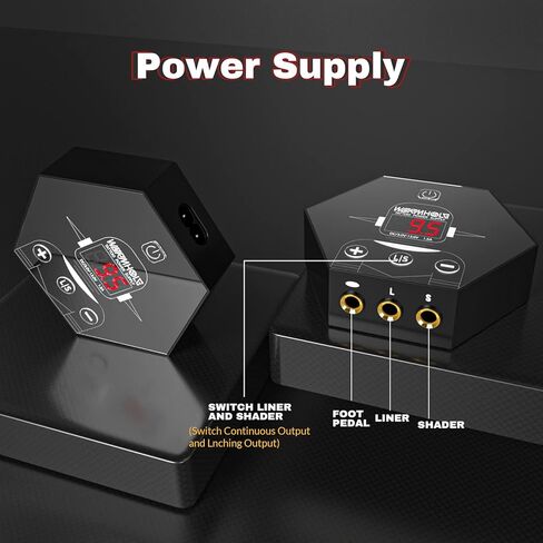 Wormhole Tattoo Kit, Tattoo Machine Kit for Beginner,Tattoo Machine Kit Professional Complete with Tattoo Cartridge Needles/Tattoo InkTK614 in Kuwait