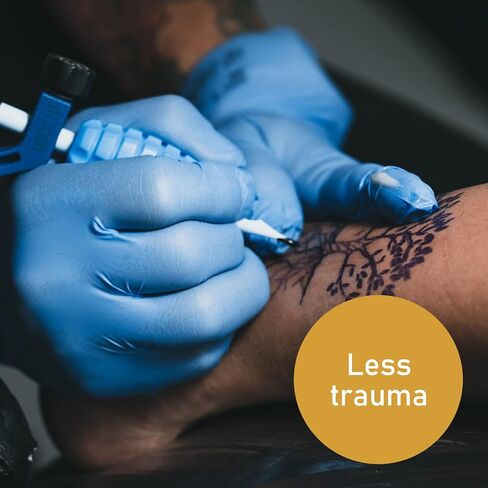 Tattoo Needles - LEEYUKA 100pcs Stick and Poke Needles #12 3RL 5RL 7RL 9RL 3RS 5RS 7RS 9RS 5M1 7M1 Assorted in Saudi Arabia