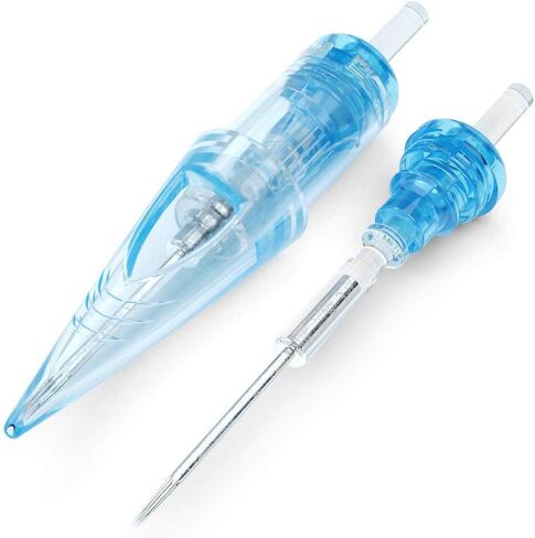 WJX Tattoo Cartridges 20Pcs Disposable Needles Bugpin Round Liner 1001RL in Kuwait