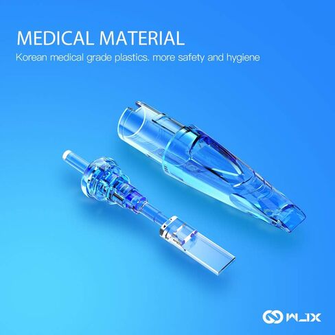 WJX Tattoo Cartridges 20Pcs Disposable Needles Bugpin Round Liner 1001RL in Kuwait