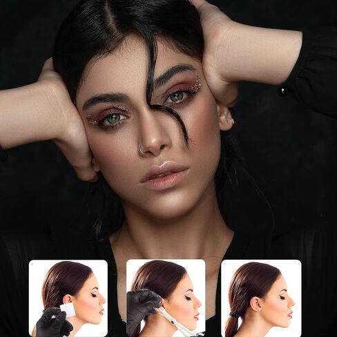Aumeo 140-142 قطعة طقم ثقب الجسم من الفولاذ المقاوم للصدأ الأكريليك 14G 16G 20G الشفاه الأنف البطن زر خواتم اللسان الزنمة الغضروف الحلزون الحاجب Daith Rook حلق ثقب المجوهرات أداة in Kuwait