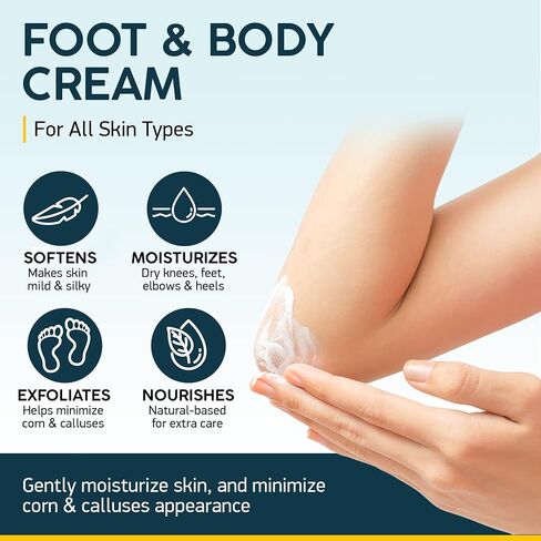 NUVADERMIS Urea Cream 40 Percent for Feet - 40% Urea Foot Repair Lotion - Maximum Strength For Dry Cracked Heels - 2% Salicylic Acid, Shea Butter, Tea Tree Oil, Vitamin E - 5.29 oz Jar in Saudi Arabia