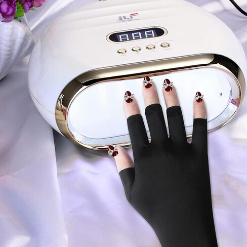 قفازات Jawpaw للأشعة فوق البنفسجية للأظافر، وقفازات للأشعة فوق البنفسجية لمصباح الأظافر الهلامي بعامل حماية من الأشعة فوق البنفسجية 50+ وقفازات حماية من الأشعة فوق البنفسجية لتقليم الأظافر وقفازات بدون أصابع لحماية الأيدي من الأشعة فوق البنفسجية للأظافر in Kuwait