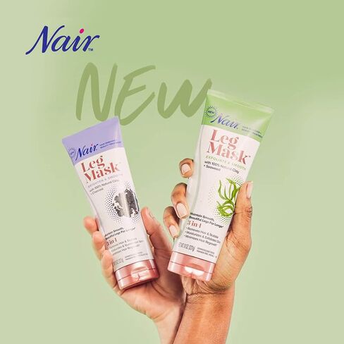 Nair Hair Remover Seaweed Leg Mask, Depilatory, 8 Oz Bottle in Saudi Arabia