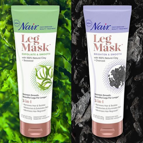 Nair Hair Remover Seaweed Leg Mask, Depilatory, 8 Oz Bottle in Saudi Arabia