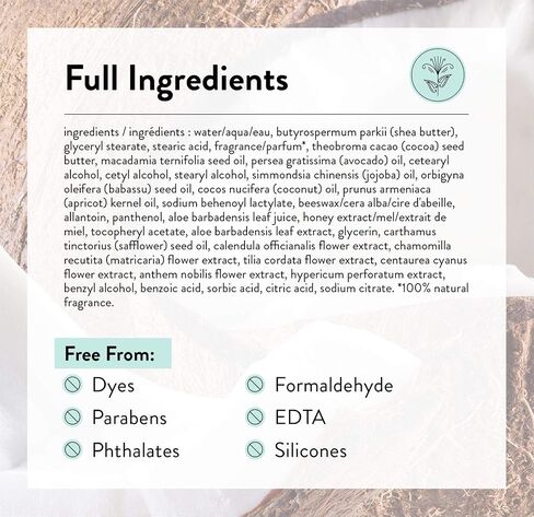 J.R. Watkins Natural Moisturizing Hand Cream, Coconut, Hydrating Hand Moisturizer with Shea Butter, Cocoa Butter, and Avocado Oil, USA Made and Cruelty Free, 3.3oz in Saudi Arabia