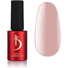 Kodi Professional Natural Rubber Base 12ml. (0.42 fl oz) Camouflage/Color, Pink, Beige, Rose, Ivory Gel LED/UV Nail Coat Soak Off Original + Gift Nail File (Rubber Base DARK BEIGE 15ml.)