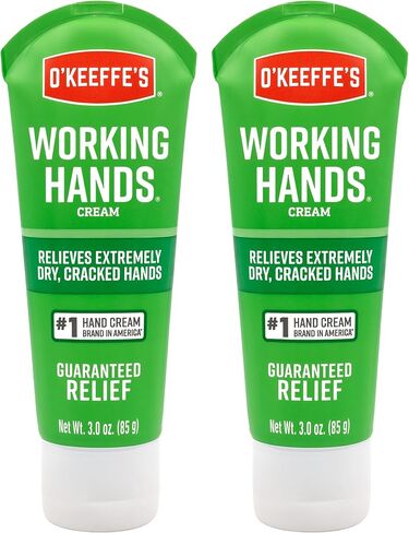 كريم اليد العاملة من أوكيف، يخفف ويصلح الأيدي الجافة للغاية، أنبوب 3 أونصة، (عبوة من قطعتين) in Kuwait