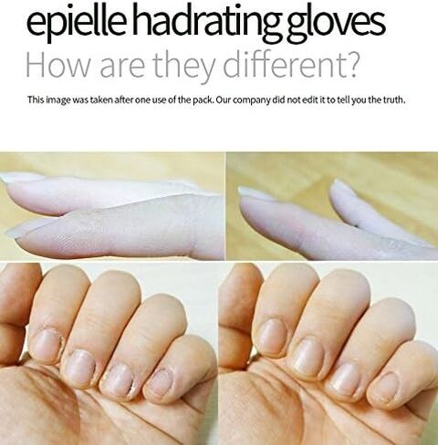 Epielle Moisturizing Hand Masks (Gloves 6pk) for Dry Hands Spa Masks | Sunflower Seed Oil + Avocado Oil + Vitamin E, Beauty Gifts, Skincare Gifts. STOCKING STUFFERS!! in Kuwait