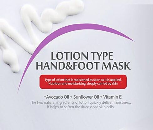 Epielle Moisturizing Hand Masks (Gloves 6pk) for Dry Hands Spa Masks | Sunflower Seed Oil + Avocado Oil + Vitamin E, Beauty Gifts, Skincare Gifts. STOCKING STUFFERS!! in Kuwait