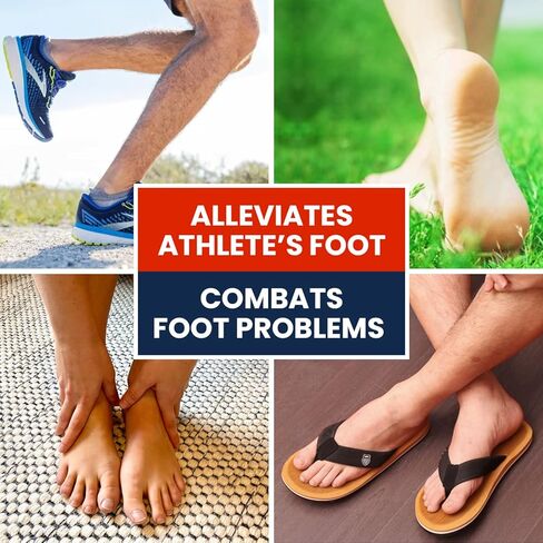 نقع القدم بزيت شجرة الشاي مع ملح إبسوم - لإصلاح أظافر القدم، والقدم الرياضية، وتنعيم مسامير القدم، وتلطيف القدم المتقرحة والمتعبة، وتغير لون الأظافر، ورائحة رائحة القدم، والعناية بالقدمين في السبا - صنع في الولايات المتحدة الأمريكية، 16 أونصة in Kuwait