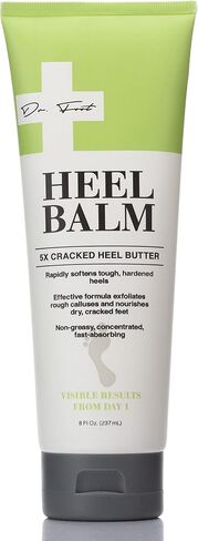 Cooling Foot Scrub For Dead Skin & Dry Skin On Feet. Heavy Duty Foot Exfoliating Scrub For Calluses, Dead Skin, Rough Heels W/Sea Salt, Eucalyptus, Pumice & Peppermint, Large 8 Fl Oz in Saudi Arabia