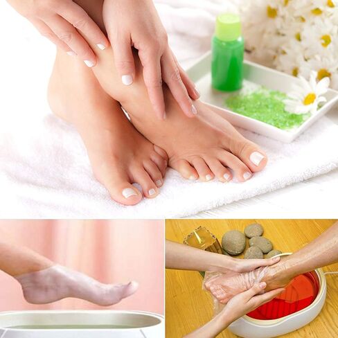 Segbeauty Paraffin Wax Bags for Hands and Feet, 200 Counts Plastic Paraffin Wax Liners, thera-py Bath Wax Refill Socks and Gloves Paraffin Bath Mitts Covers for Wax treat-ment Paraffin Wax Machine in Saudi Arabia