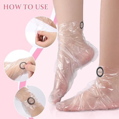 Noverlife Paraffin Wax Heated Booties, Electric Heated Nail Art Pedicure Foot Cover, Infrared Wax Therapy Treatment SPA Warmer Kit for Foot Care in Saudi Arabia