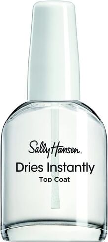 Sally Hansen Dries Instantly Top Coat Nail Polish for Women, No Fade, 0.45 Fl Oz, Fast Drying Nail Color Protection, Resists Smudging, Chipping, and Fading in Saudi Arabia