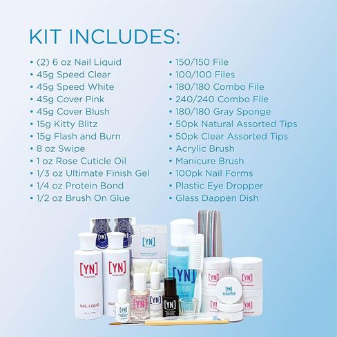 Young Nails Professional Kits & Accessories for Home Nail Kit, Starter Kit, Beginners, and/or Nail Professionals in Saudi Arabia
