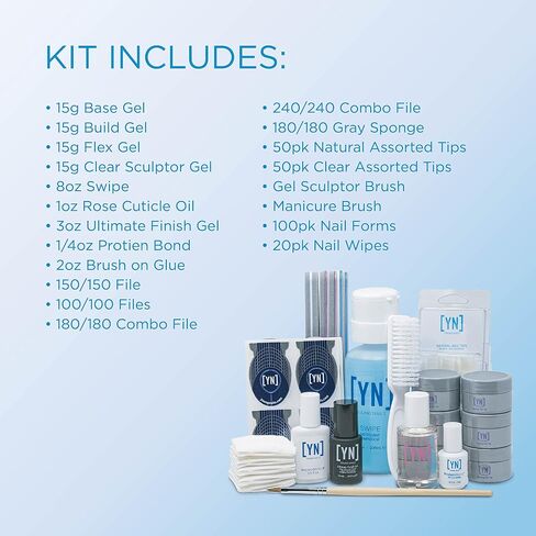Young Nails Professional Kits & Accessories for Home Nail Kit, Starter Kit, Beginners, and/or Nail Professionals in Saudi Arabia