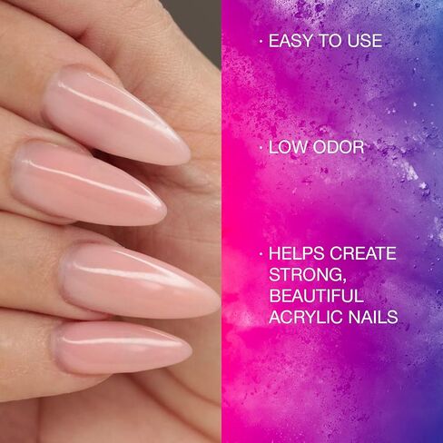 Young Nails Nail Liquid. Professional Grade High Quality Monomer. Use with Nail Powder for Acrylic Nails At Home. Low Odor, Mess + MMA Free, Non-Yellowing Nail Liquid in Saudi Arabia
