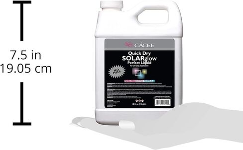 Fast Setting Acrylic Nail Liquid Monomer, Quick Dry Solar Glow by Ca...Environment, Professional and Flexible Non-Yellowing Formula (4 oz) in Saudi Arabia