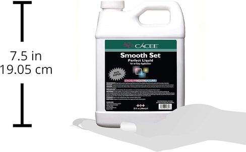 Smooth Set Perfect Acrylic Nail Liquid by Cacee, Acrylic Monomer That Protects and Enhances Nails, Professional and Flexible Non-Yellowing Formula, Does Not Contain MMA, Self-Leveling (4 oz) in Kuwait