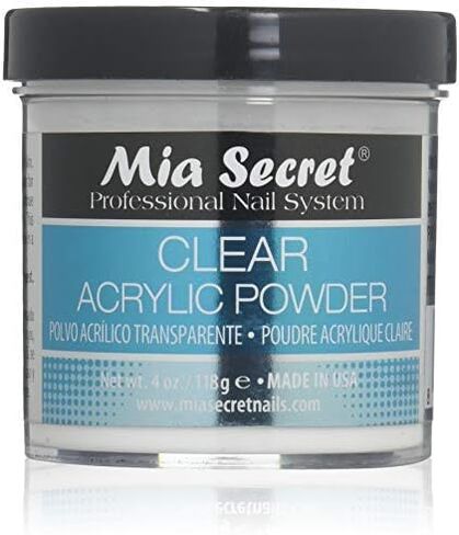 Mia Secret Clear Acrylic Powder 4oz in Saudi Arabia