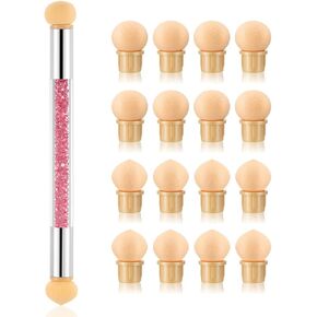 SILPECWEE 5Pcs Ombre Nail Brush Nail Detail Brush Nail Art Brushes Nail Design Brushes Nail Painting Liner Brush for Acrylic Nails Thin Nail Pen Nail Art Tools in Saudi Arabia