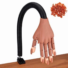 ترقية الأظافر لا تسقط بسهولة تدريب تدريب الأظافر، عرض الأظافر، عرض الأظافر، أيدي زائفة مرنة متحركة لتقليم الأظافر، أفضل أداة ممارسة طباعة مانيكير DIY in Kuwait