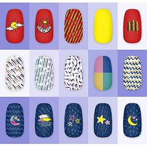 KADS Nail Stamping Plate Nature Template Image Design Plates for Nail Art Decoration and DIY Nail Art (NA030)