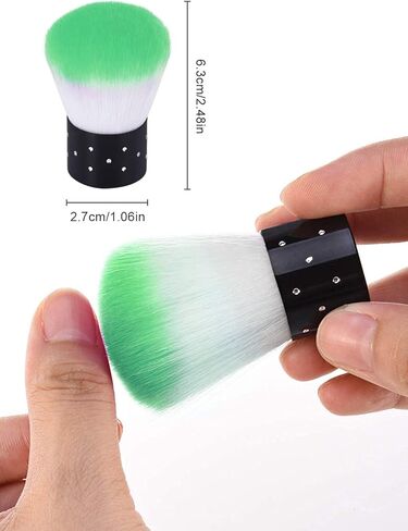 TOROKOM 19Pcs Acrylic Nail Brush Set, Nail Brushes for Nail Art Pen Nail Art Tools for Acrylic Application incl 7Pcs Gel Nail Polish Brush,6Pcs Nail Design Brush,5Pcs Dotting Pen,1Pc Nail Dust Brush in Kuwait