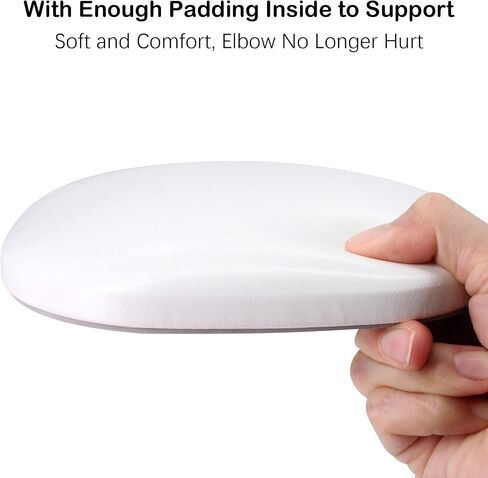 Elbow Rest for Nail Tech, Soft Elbow Nail Arm Rest Microfiber Leather Elbow Nail Hand Rest Cushion Non-Slip, Black in Kuwait