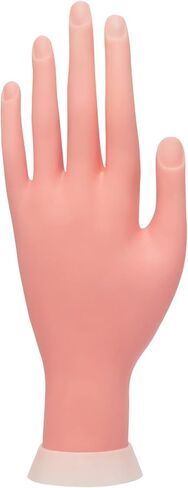 AORAEM Practice Fake Training Foot Flexible Movable Soft Silicone Fake Foot Tool for Nails Tips Art Training Display（1 Pair） in Saudi Arabia